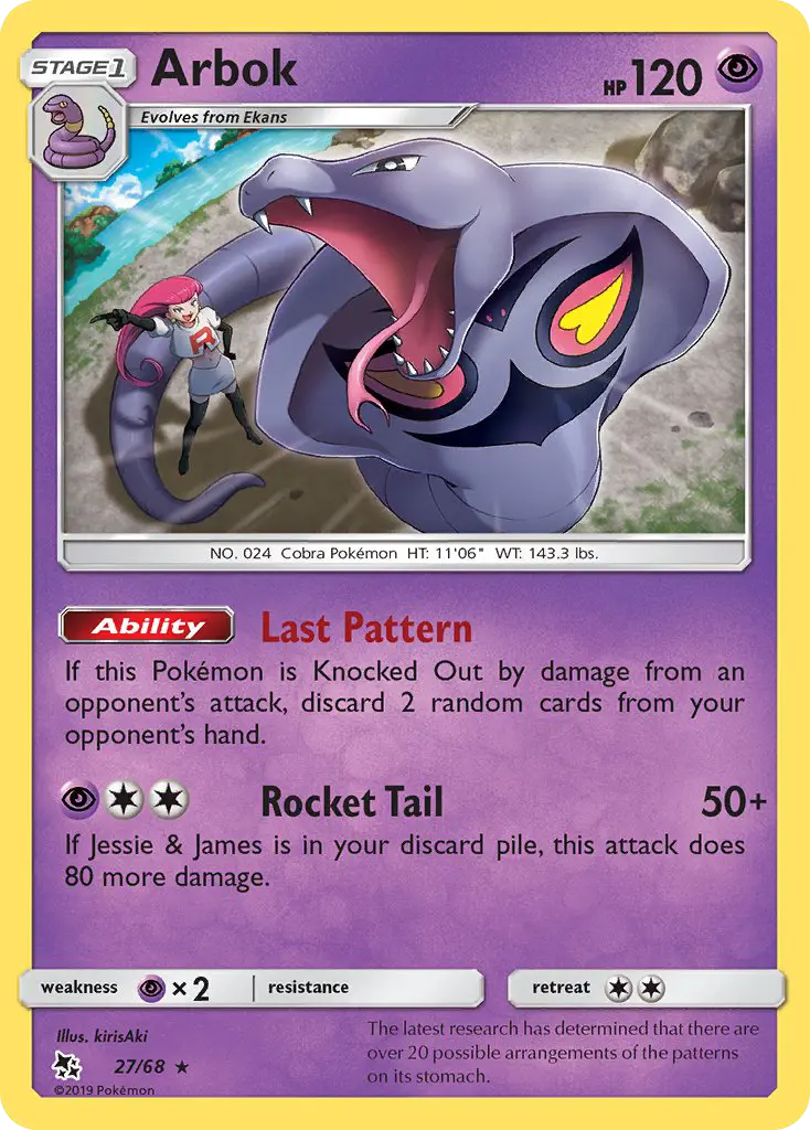 Arbok — Destinées Occultes