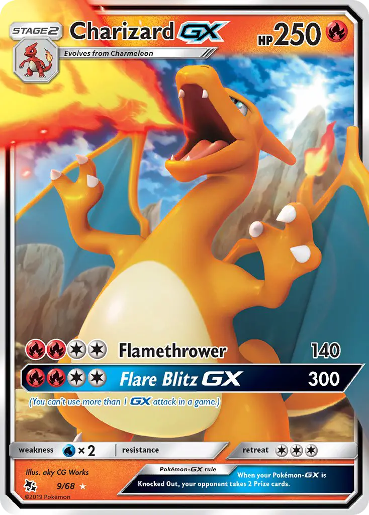 Charizard GX — Hidden Fates