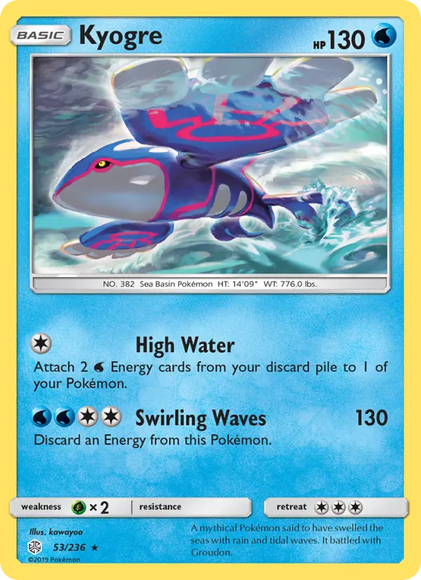Kyogre — Éclipse Cosmique