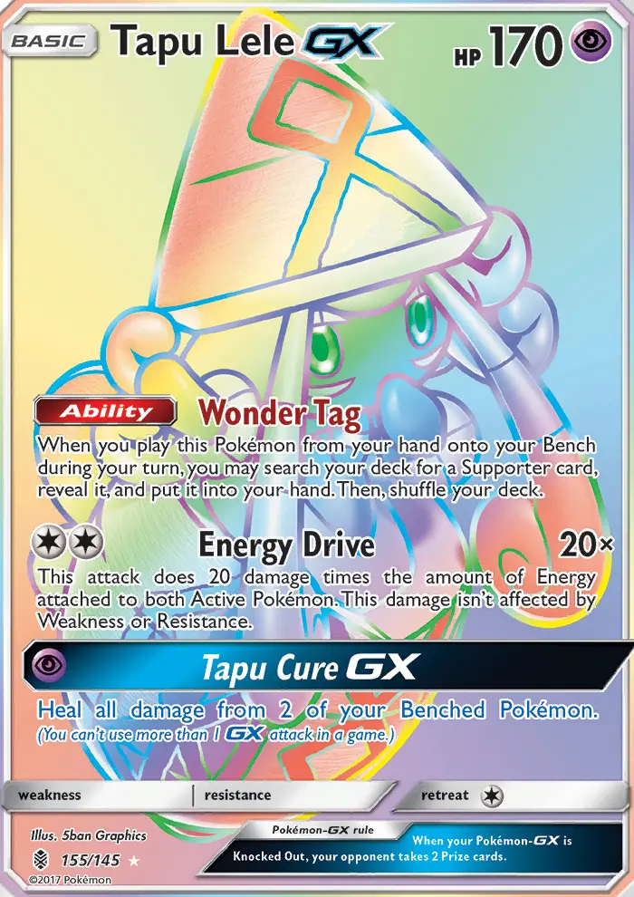 Tapu Lele GX — Guardians Rising