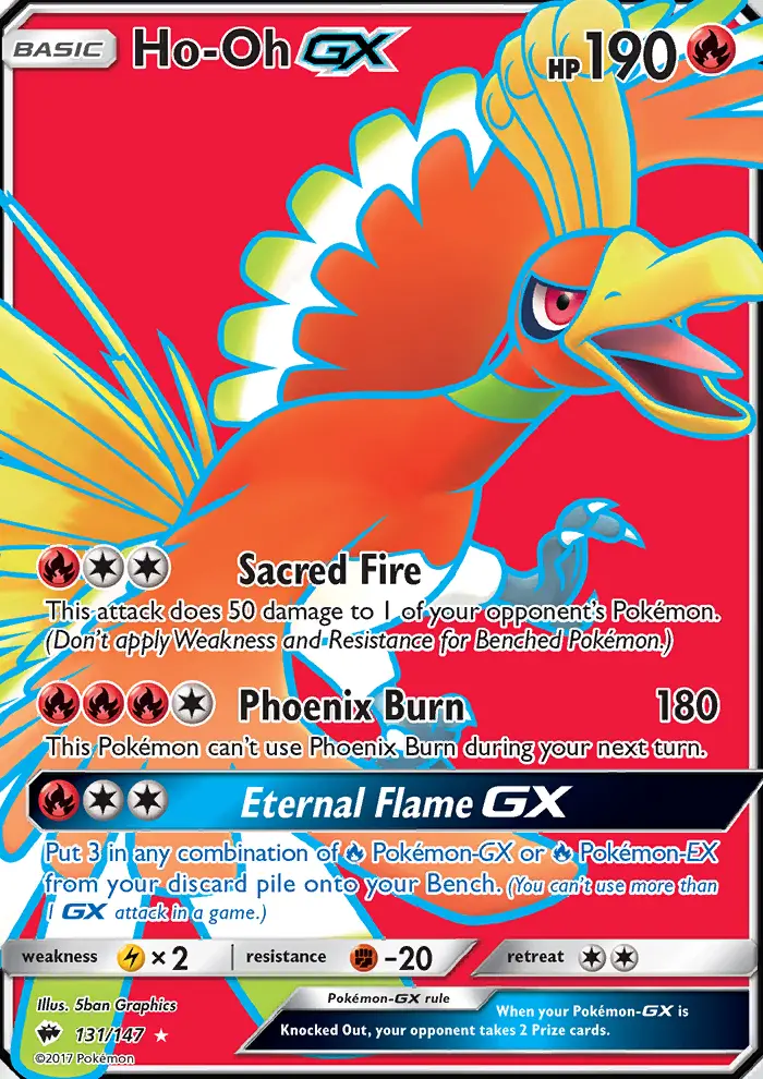 Ho-Oh GX — Ombres Ardentes