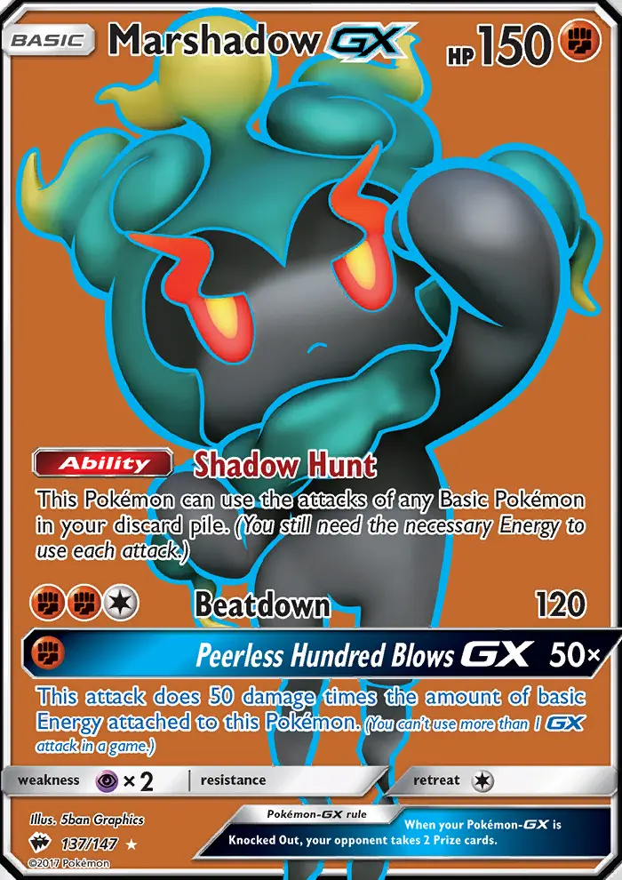 Marshadow GX — Ombres Ardentes