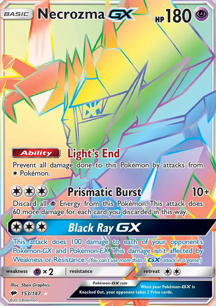 Necrozma GX — Ombres Ardentes