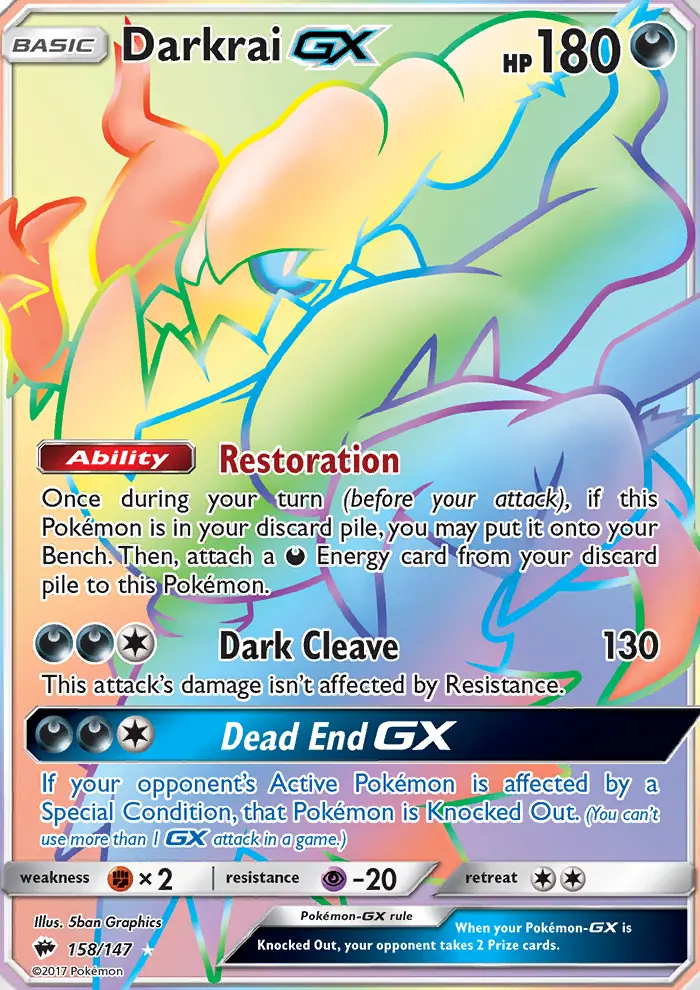 Darkrai GX — Ombres Ardentes