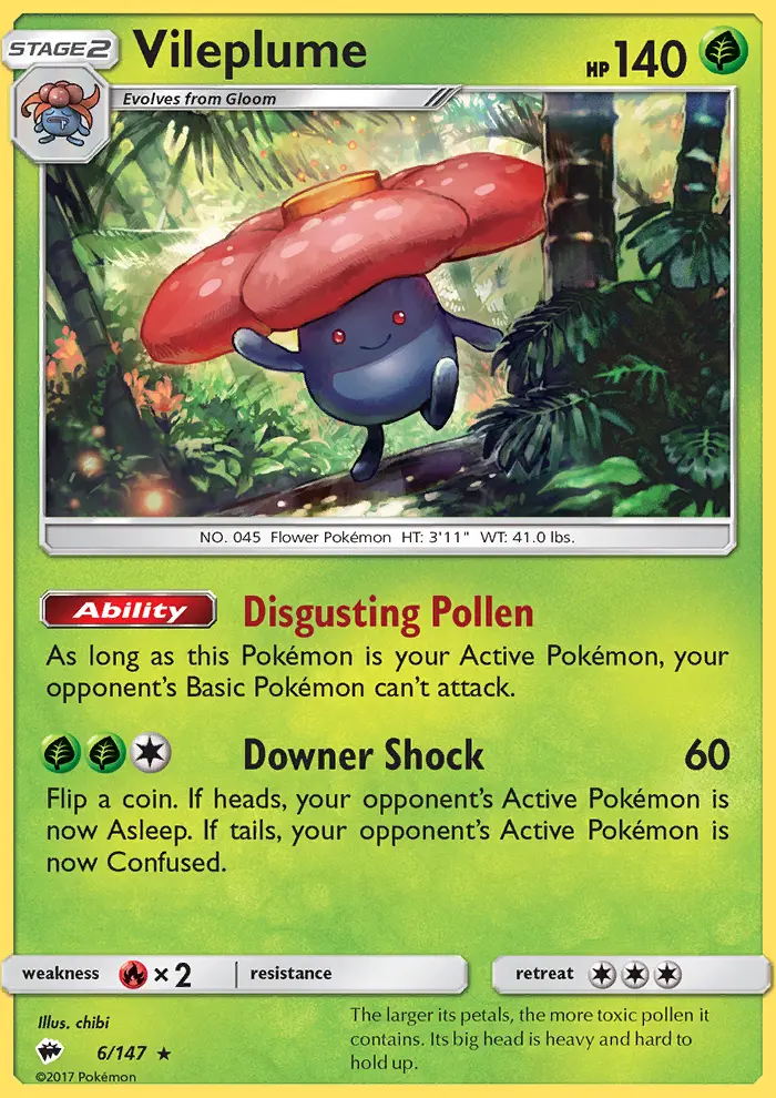 Vileplume — Burning Shadows