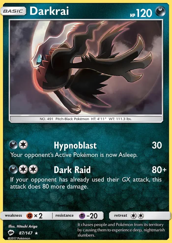 Darkrai — Ombres Ardentes