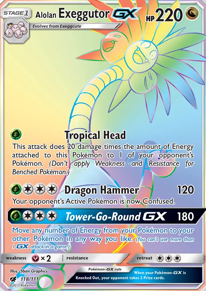 Noadkoko d’Alola GX — Invasion Carmin