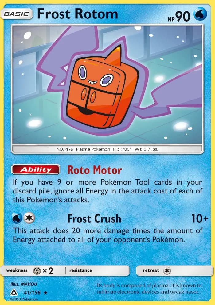 Frost Rotom — Ultra Prism