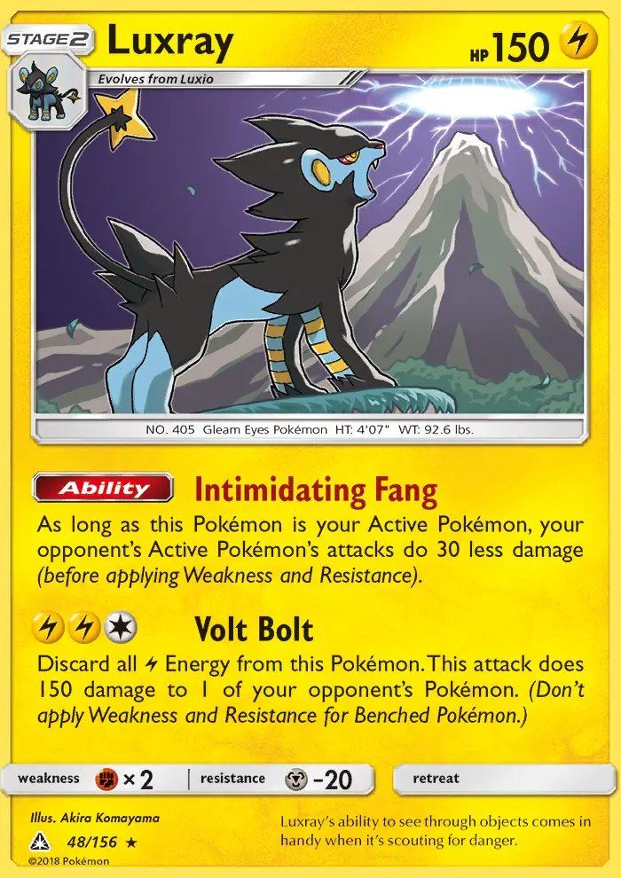 Luxray — Ultra Prism
