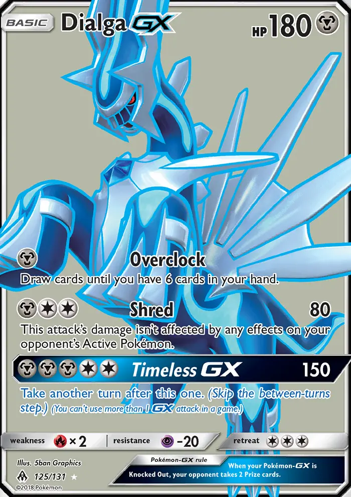 Dialga GX — Lumière Interdite