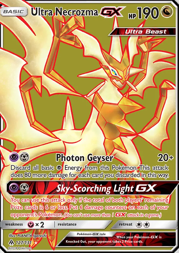 Ultra-Necrozma GX — Lumière Interdite