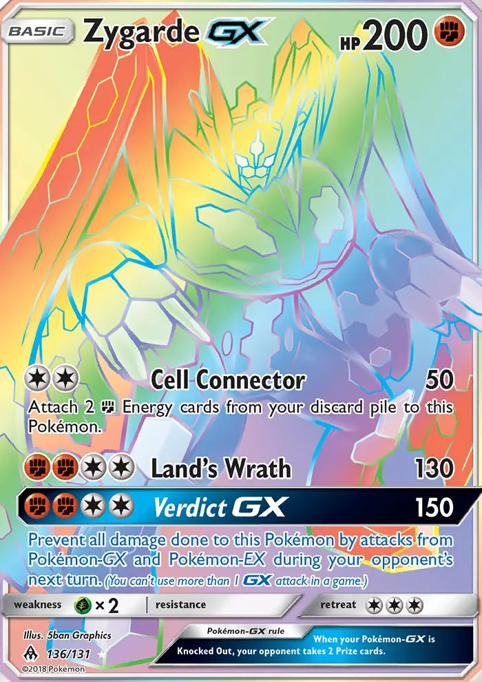 Zygarde GX — Lumière Interdite
