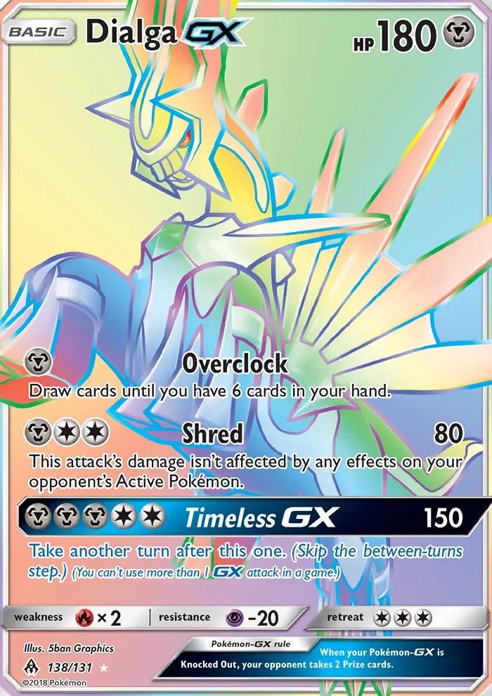 Dialga GX — Lumière Interdite
