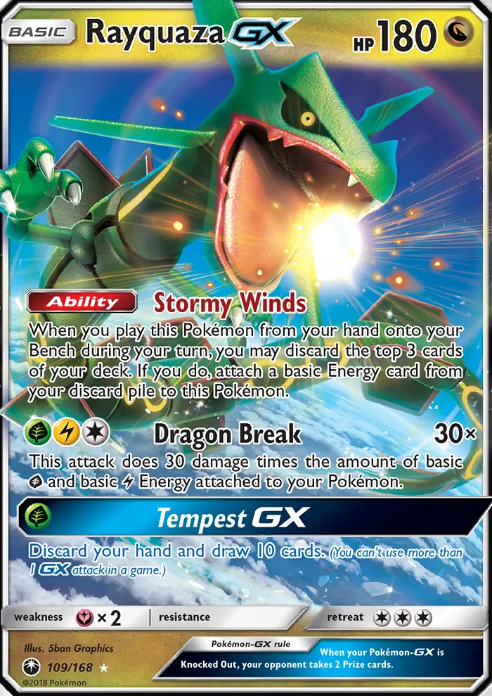 Rayquaza GX — Tempête Céleste