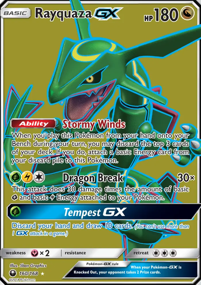 Rayquaza GX — Tempête Céleste
