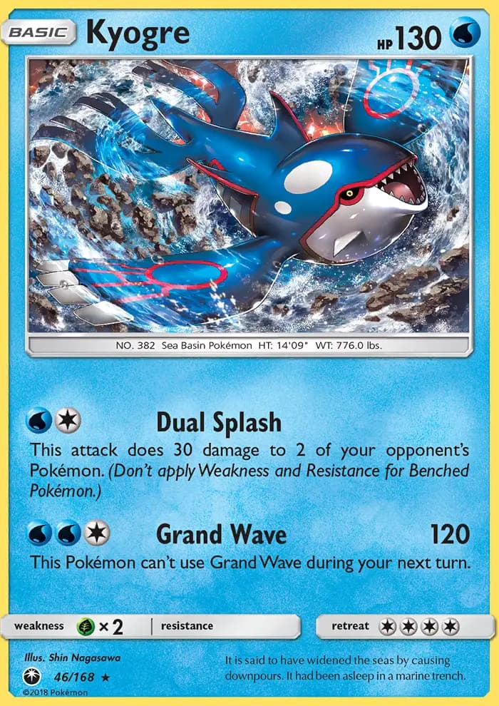 Kyogre — Tempête Céleste