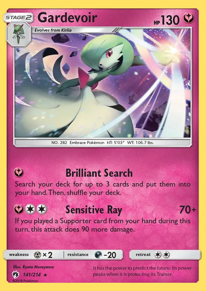 Gardevoir — Tonnerre Perdu