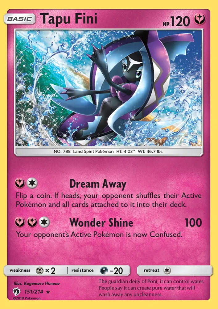 Tapu Fini — Lost Thunder
