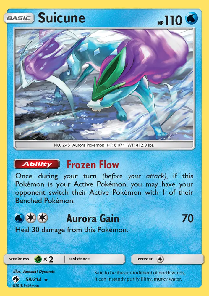 Suicune — Tonnerre Perdu