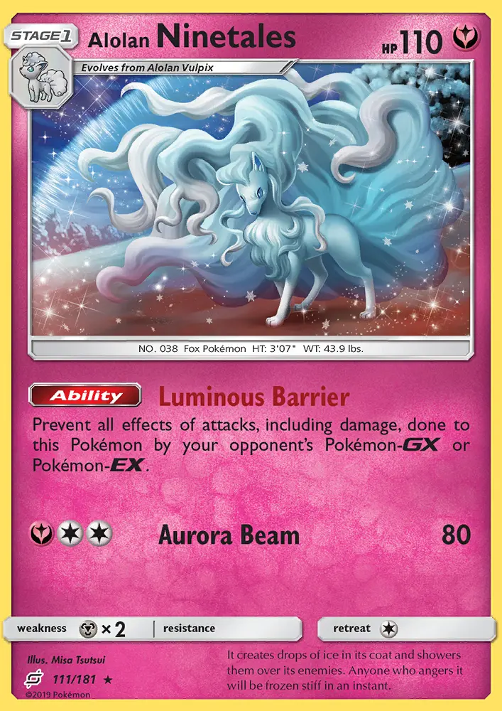 Alolan Ninetales — Team Up