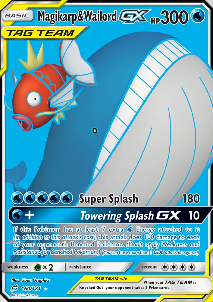 Magicarpe et Wailord GX — Duo de Choc