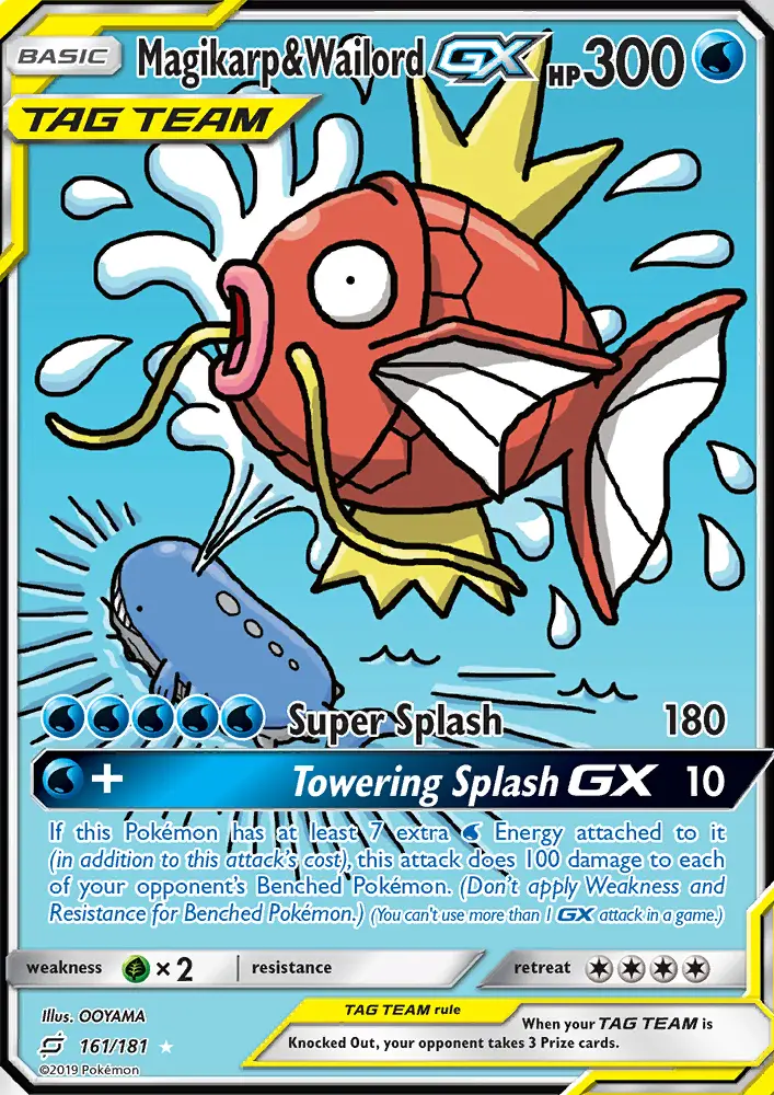 Magicarpe et Wailord GX — Duo de Choc