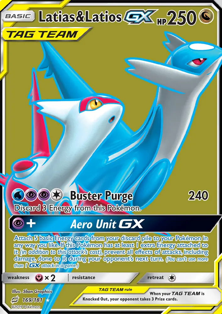 Latias et Latios GX — Duo de Choc