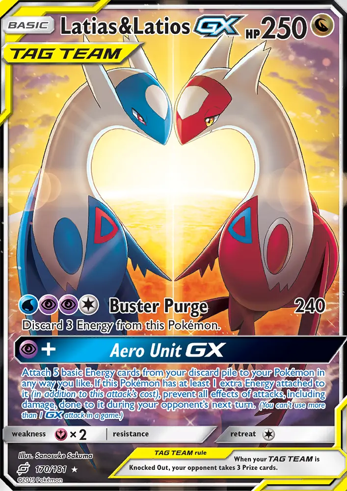 Latias et Latios GX