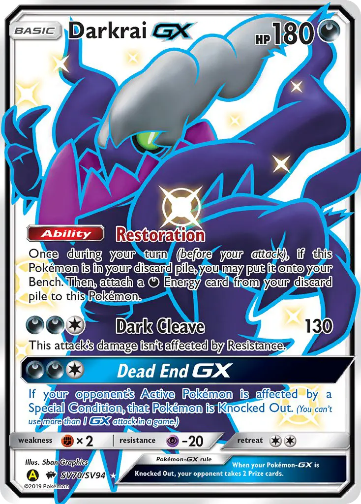Darkrai-GX — Destinées Occultes