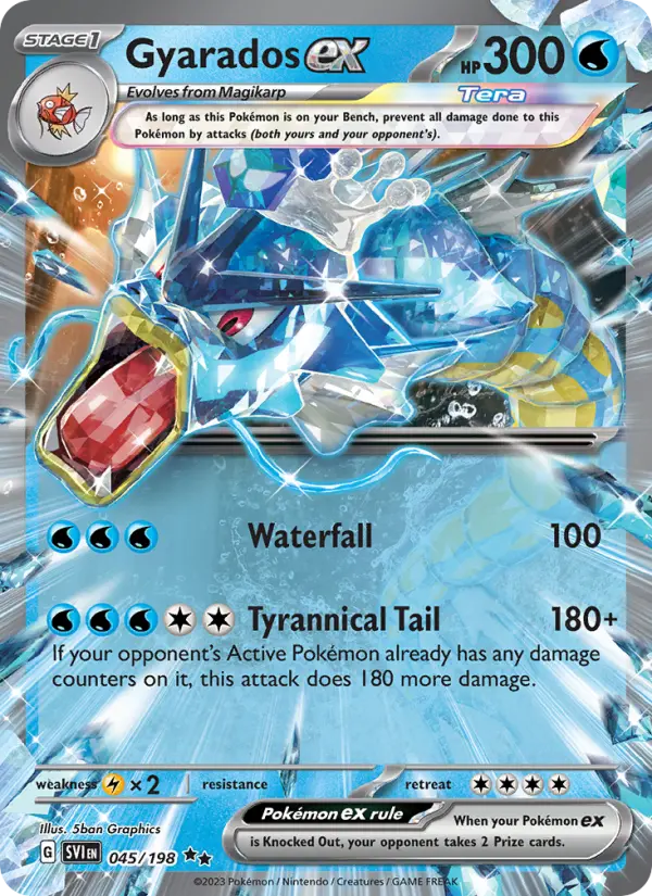 Gyarados ex — Scarlet & Violet