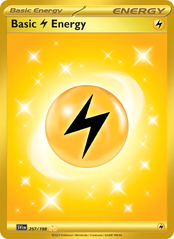 Énergie Lightning de base — Écarlate et Violet