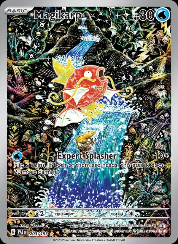 Magicarpe — Évolutions à Paldea