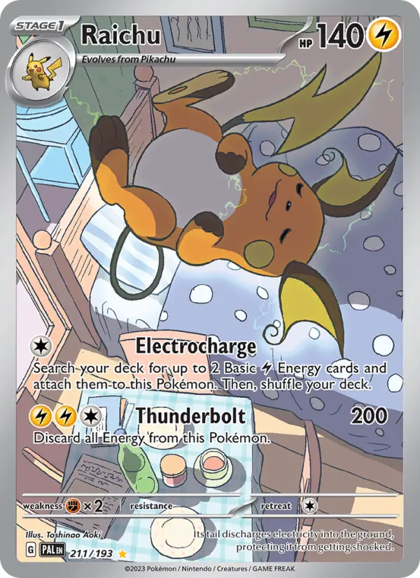 Raichu — Évolutions à Paldea