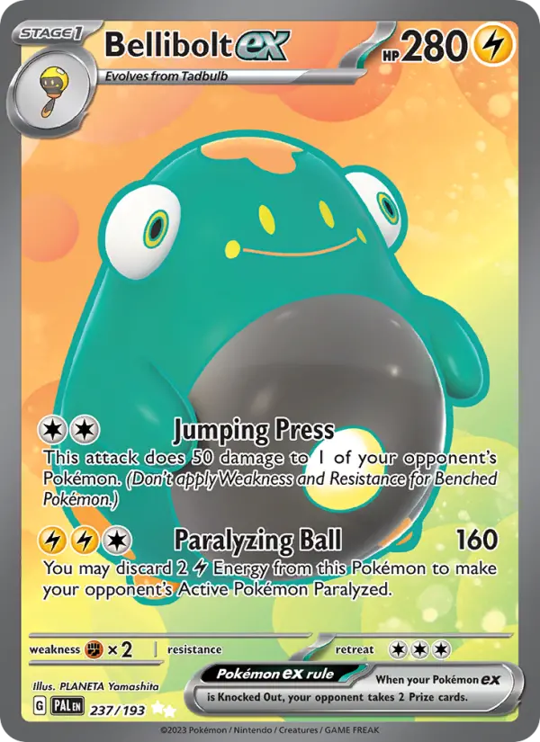 Bellibolt ex — Paldea Evolved