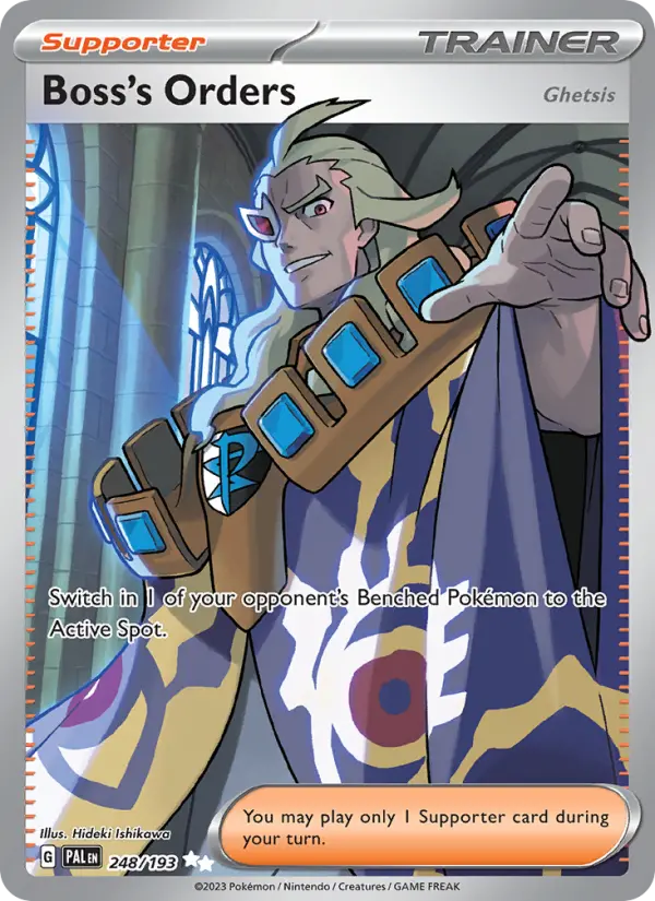 Boss's Orders — Paldea Evolved