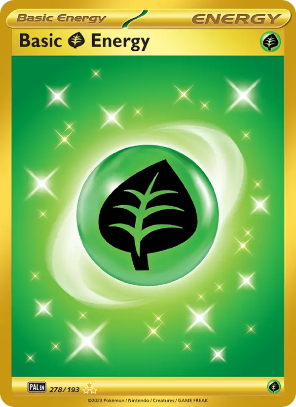 Énergie Grass de base — Évolutions à Paldea