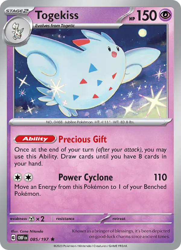 Togekiss — Obsidian Flames