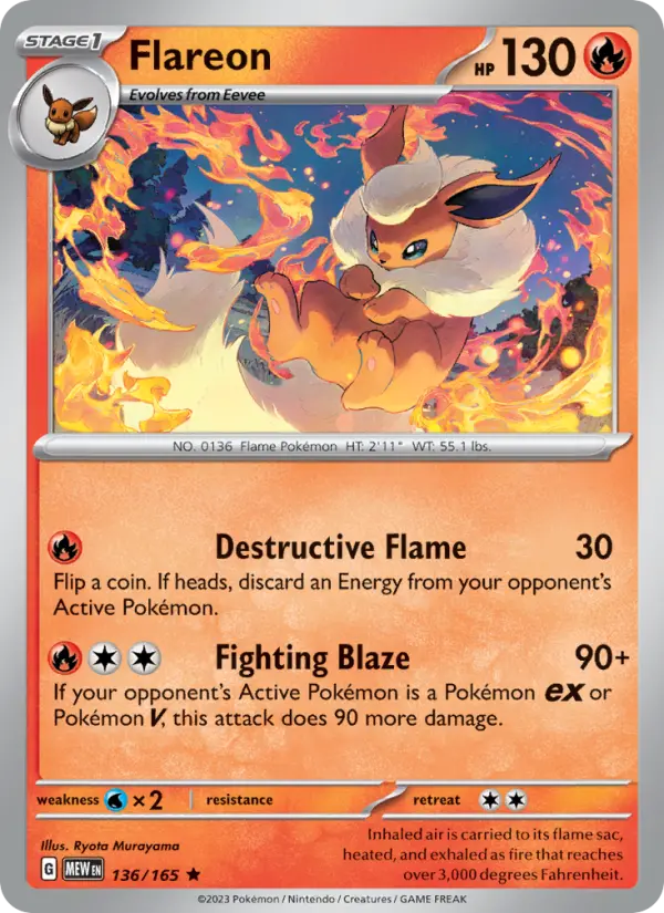 Flareon — 151