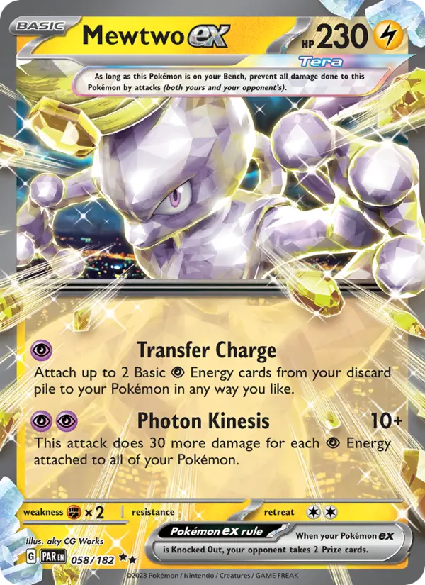Mewtwo-ex — Faille Paradoxe