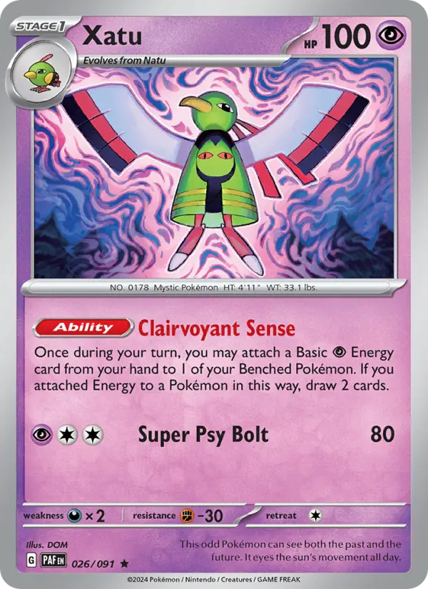Xatu — Destinées de Paldea