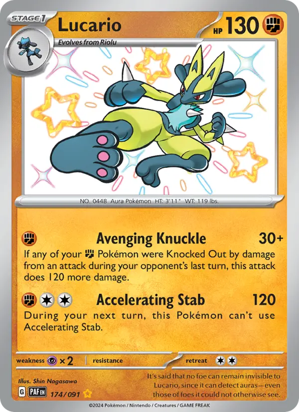 Lucario — Destinées de Paldea