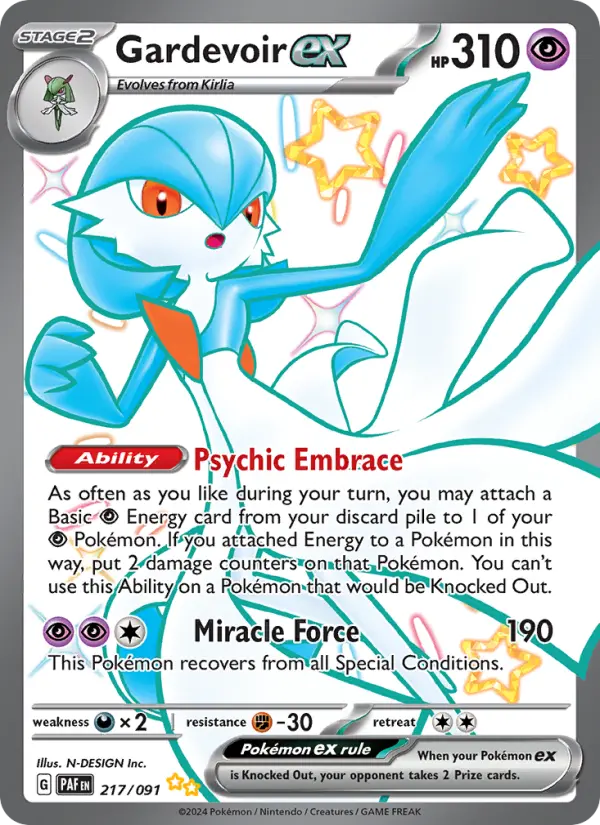 Gardevoir-ex — Destinées de Paldea