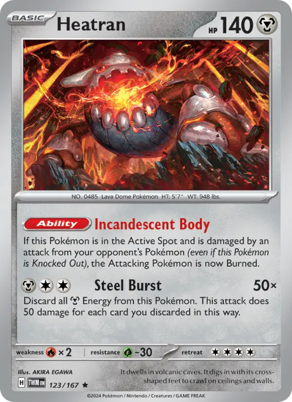 Heatran — Mascarade Crépusculaire