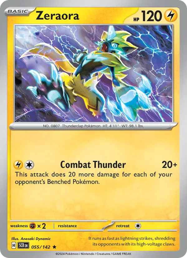 Zeraora — Couronne Stellaire