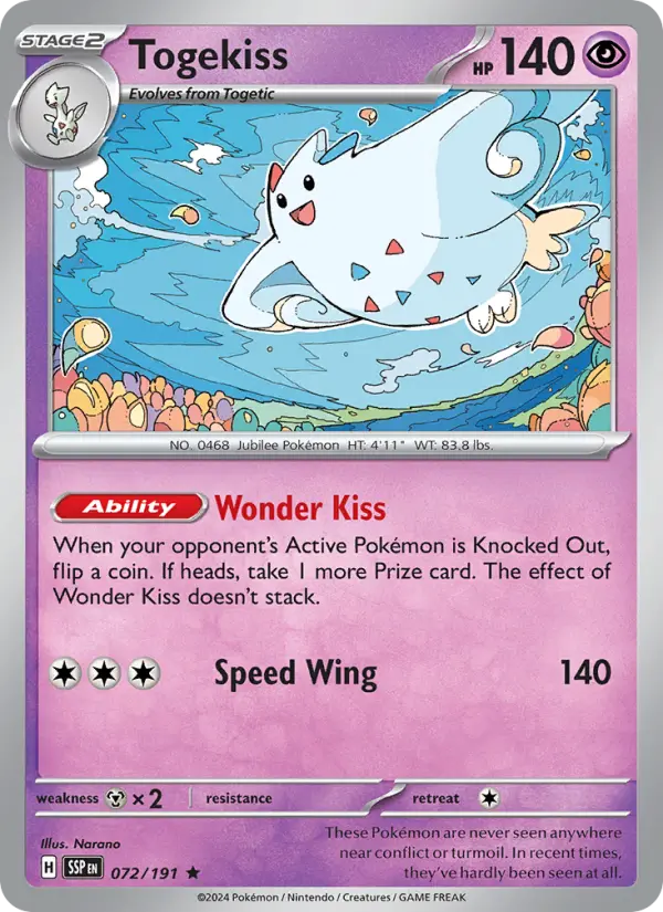 Togekiss — Étincelles Déferlantes