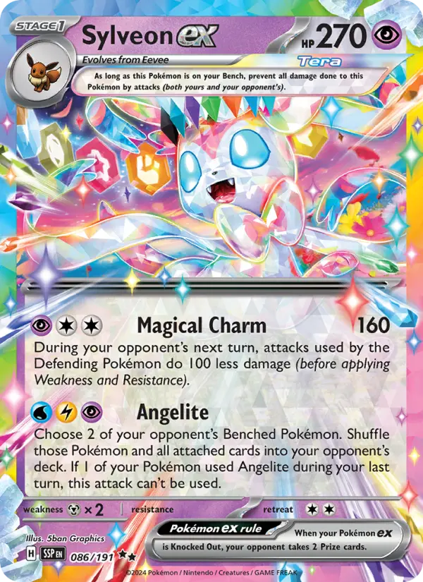 Sylveon ex — Surging Sparks