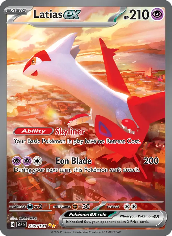 Latias-ex — Étincelles Déferlantes