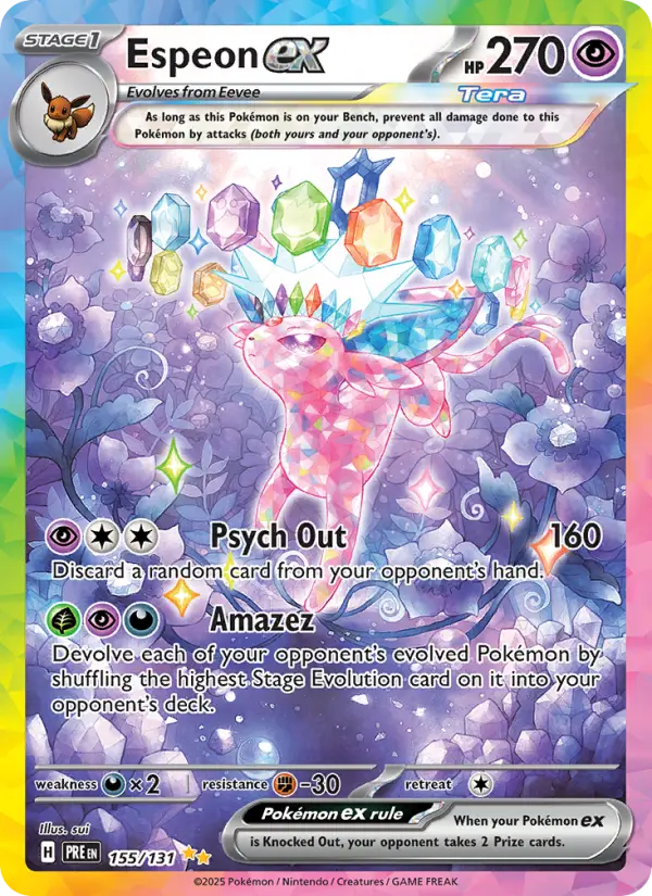 Mentali-ex — Évolutions Prismatiques