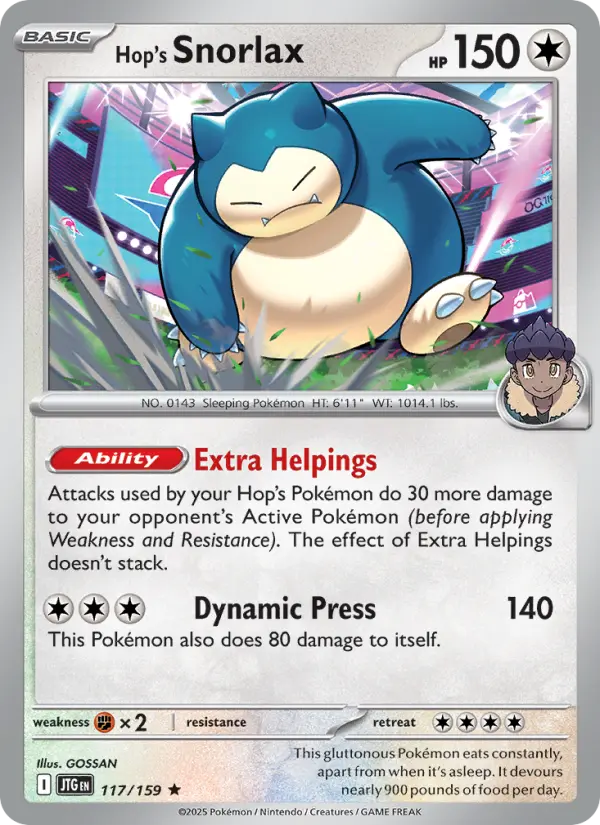 Hop's Snorlax — Journey Together