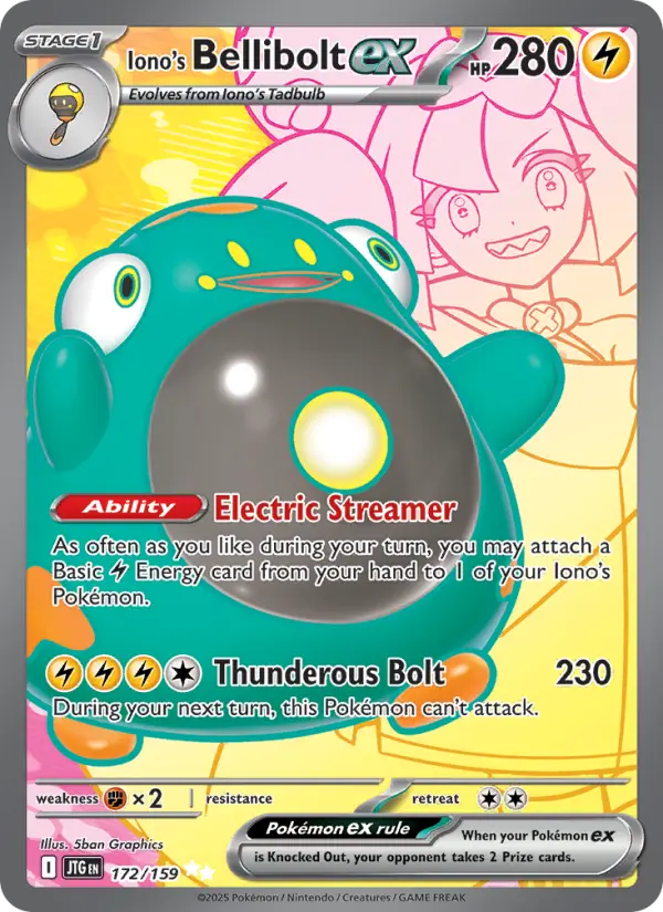 Iono's Bellibolt ex — Journey Together